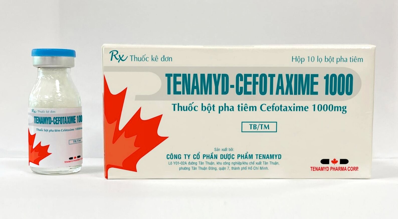 Tenamyd Cefotaxime là thuốc gì thành phần có tác dụng gì hình 1