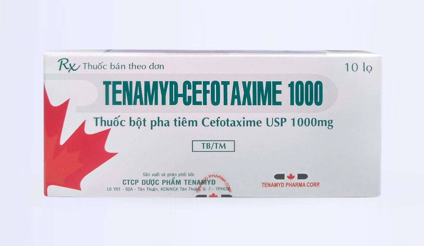 Tenamyd Cefotaxime là thuốc gì thành phần có tác dụng gì hình 4