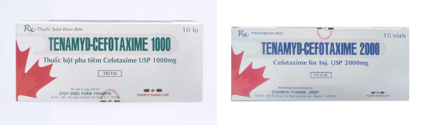 Tenamyd Cefotaxime là thuốc gì thành phần có tác dụng gì hình 9