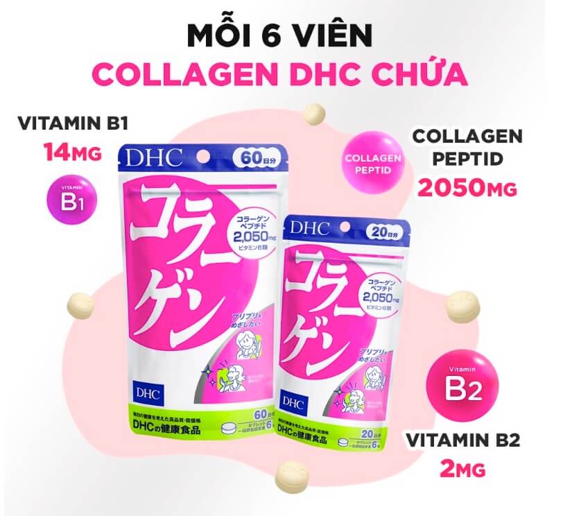 Review collagen DHC có tốt không, mua dạng nước hay dạng viên? Uống collagen DHC bao lâu thì dừng Liệu trình cách uống hình 5