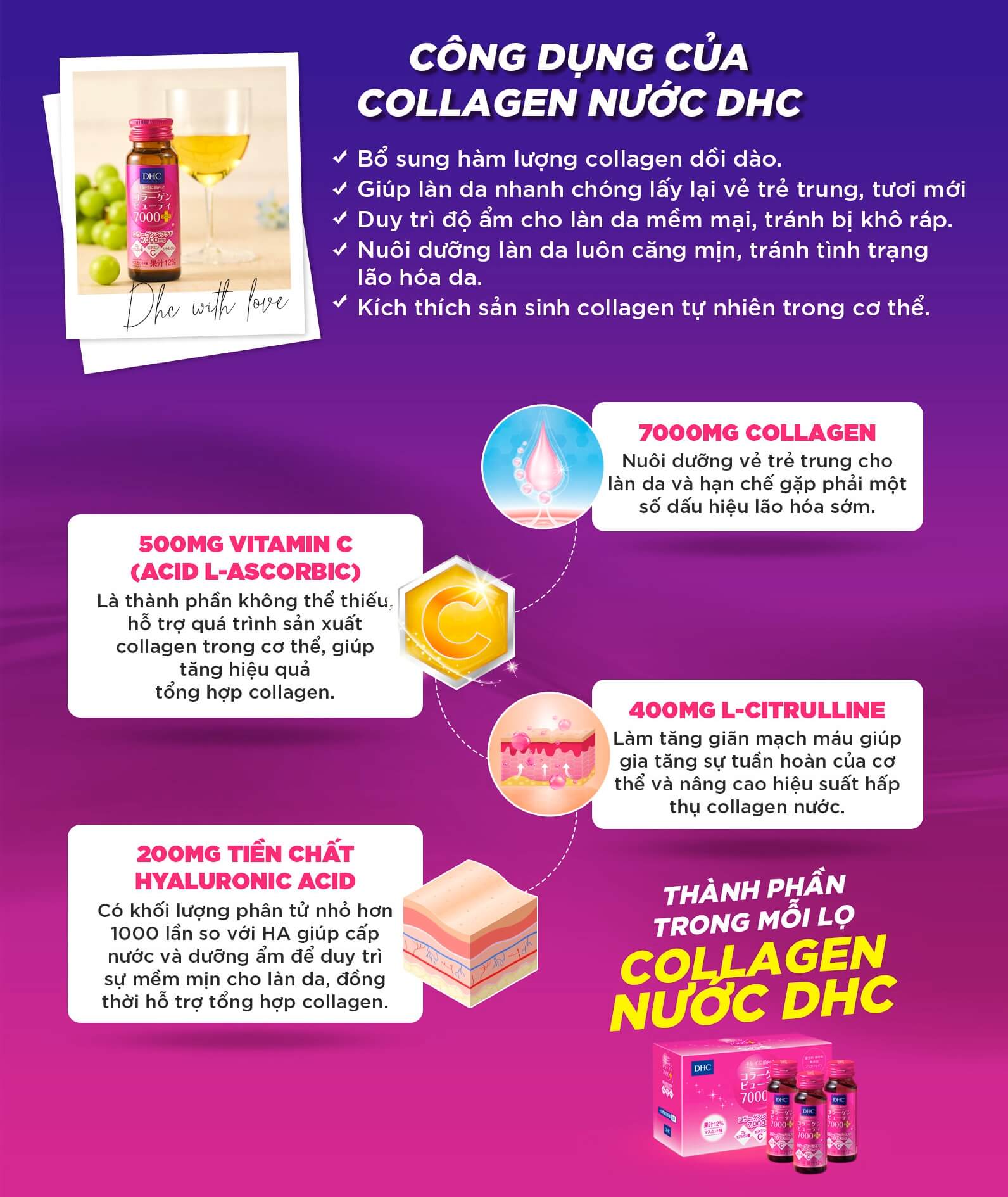 Review collagen DHC có tốt không, mua dạng nước hay dạng viên? Uống collagen DHC bao lâu thì dừng Liệu trình cách uống hình 23