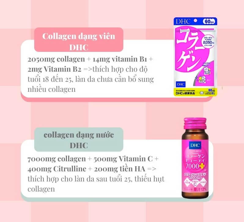 Review collagen DHC có tốt không, mua dạng nước hay dạng viên? Uống collagen DHC bao lâu thì dừng Liệu trình cách uống hình 27