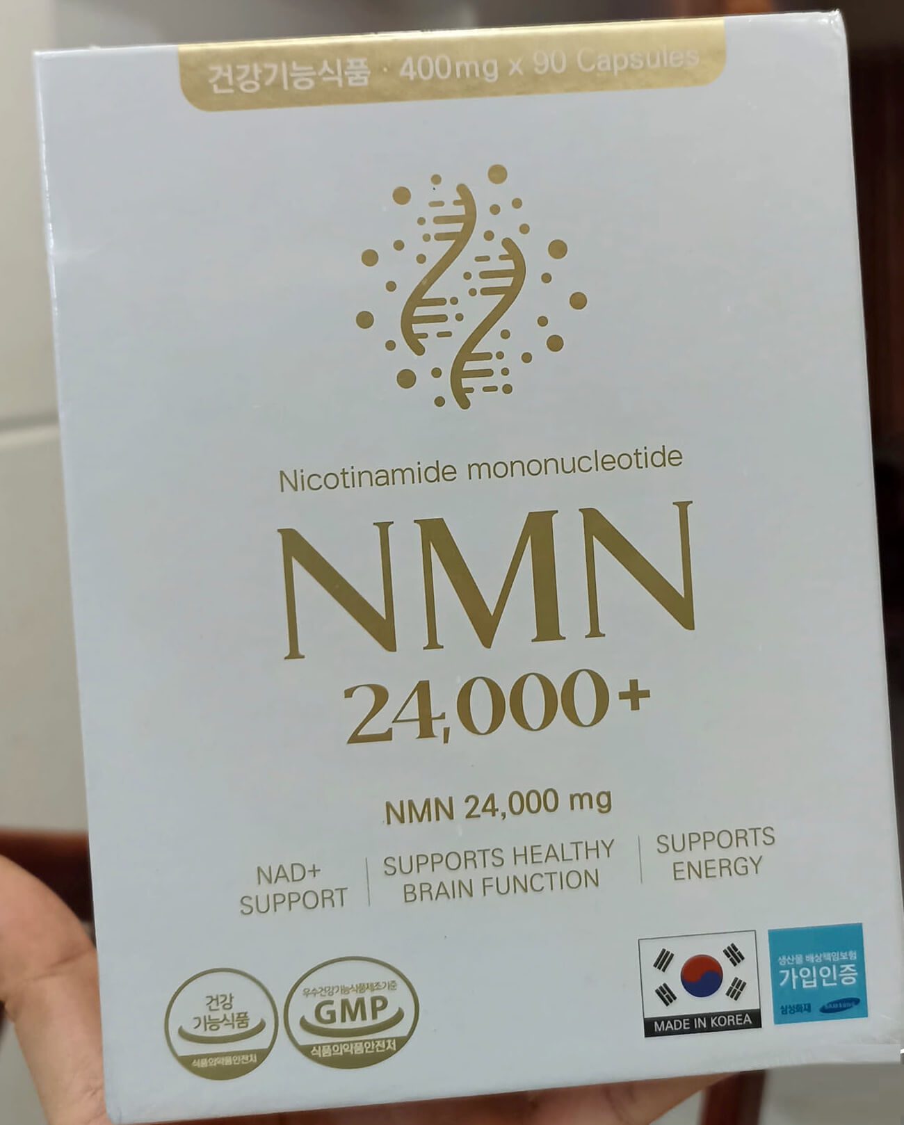 NMN 24000 của Hàn Quốc có tốt không giá bao nhiêu tác dụng cách uống hình 12