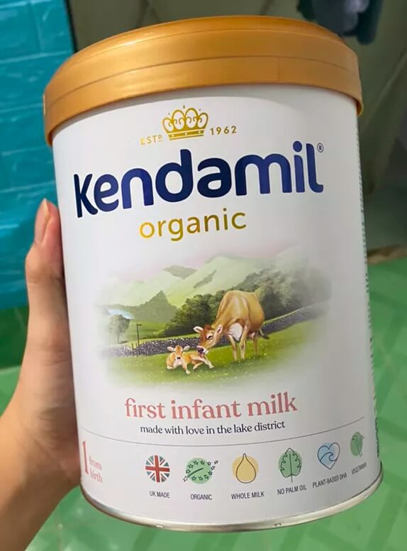 sữa Kendamil có tốt không có mấy loại ưu nhược điểm có tăng cân chiều cao so sánh với Aptamil hình 23