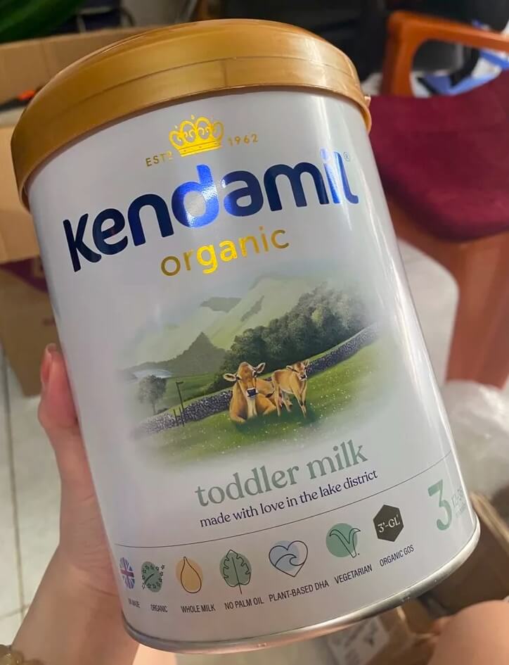 Review sữa Kendamil có tốt không có mấy loại ưu nhược điểm có tăng cân chiều cao so sánh với Aptamil cách pha hình 38
