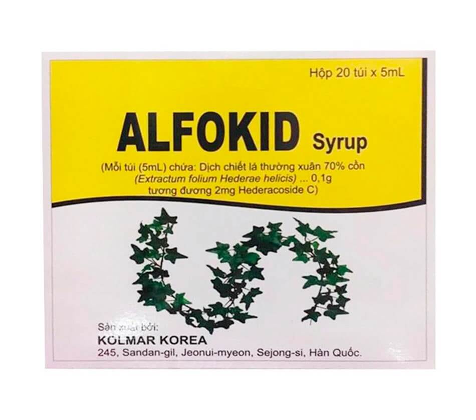 Alfokid Syrup là thuốc gì có tác dụng gì thành phần giá bao nhiêu hình 3