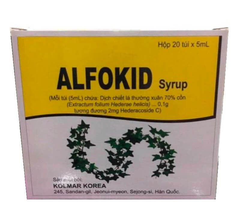Alfokid Syrup là thuốc gì có tác dụng gì thành phần giá bao nhiêu hình 10