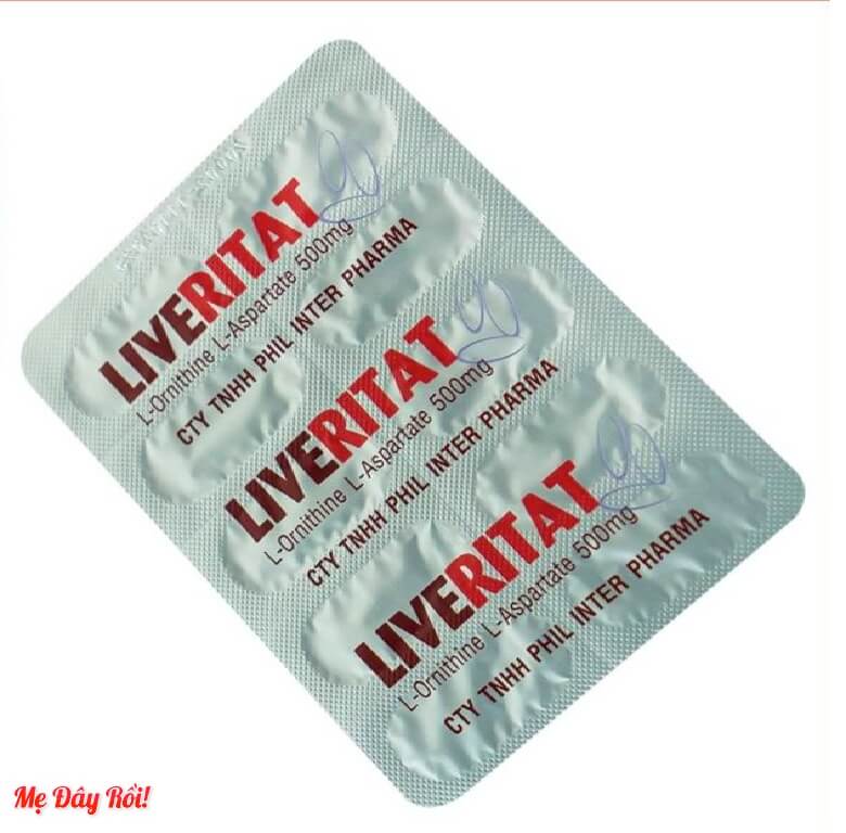 Thuốc Liveritat 500mg là thuốc gì? Giá bao nhiêu? Có tác dụng gì? Cách dùng? sdk hình 3