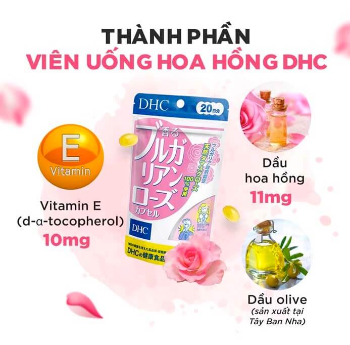 Review viên uống DHC thơm cơ thể có tốt không? Cách uống, công dụng, có nên uống, bao nhiêu tuổi uống được, có hiệu quả không, liệu trình, tác hại hình 21