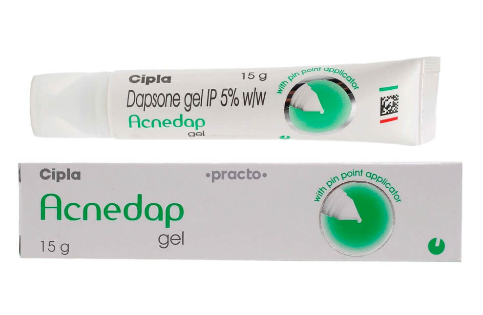 Dapsone Acnedap gel trị mụn giá bao nhiêu? Là thuốc gì? Có tác dụng gì? Cách dùng review hình 2