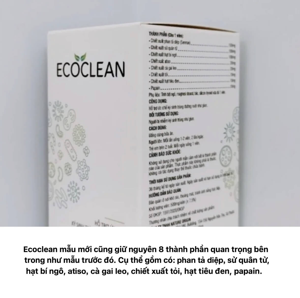 Ecoclean là thuốc gì, có tốt không lừa đảo hình 4