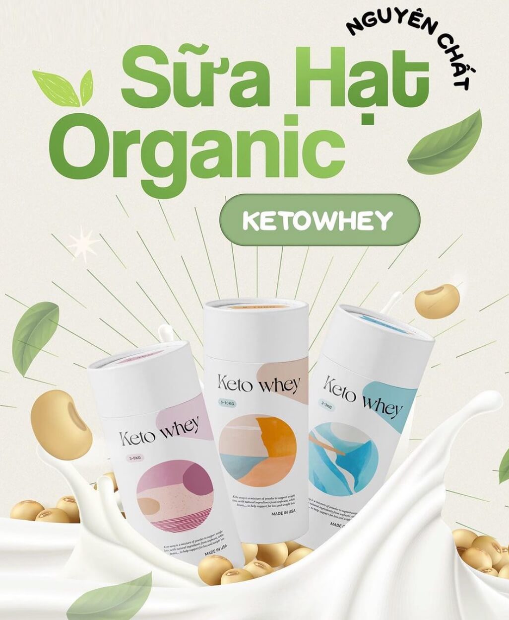 Review sữa hạt Keto Whey có tốt không là gì giá bao nhiêu giảm cân hình 10