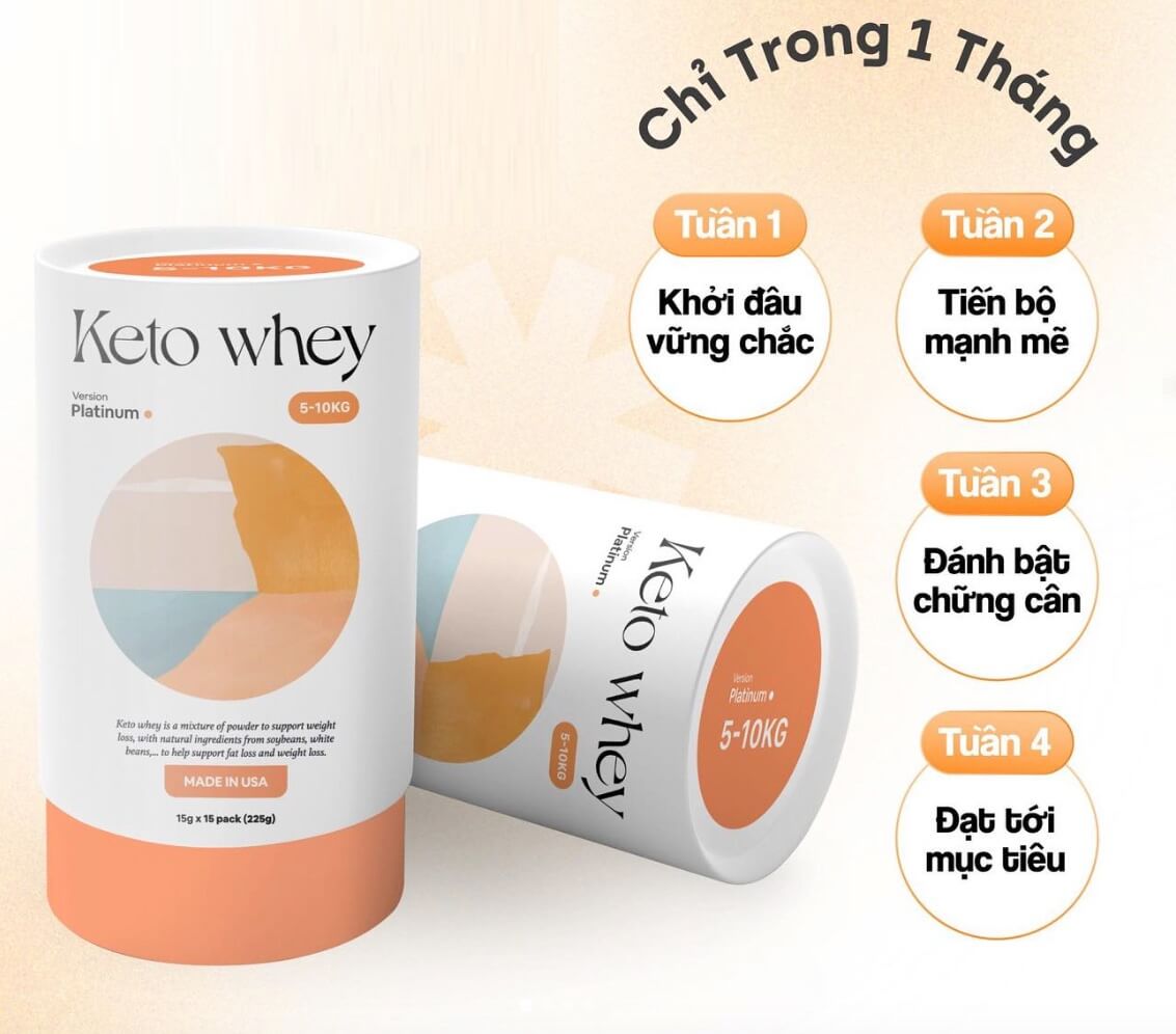 Review sữa hạt Keto Whey có tốt không là gì giá bao nhiêu giảm cân hình 6