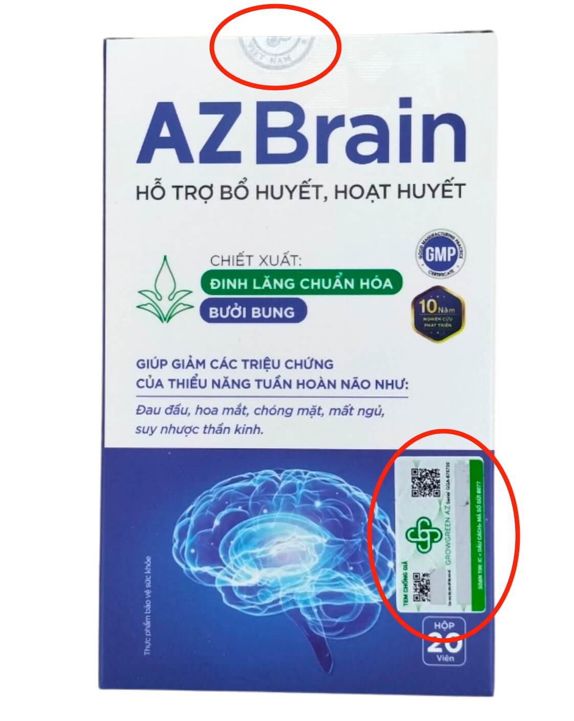 AZ Brain thuốc có tốt không giá bao nhiêu hình 6