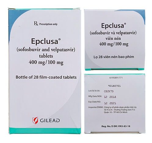 Epclusa là thuốc gì? Thuốc Epclusa 400mg/100mg giá bao nhiêu? Có tốt không? hình 10