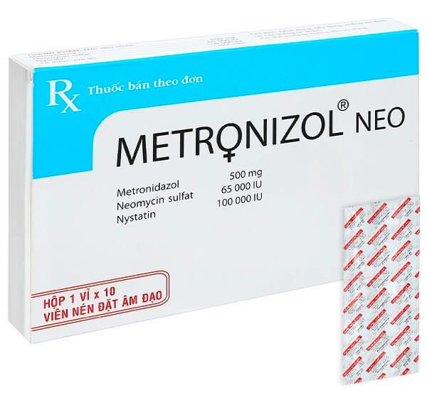 Metronizol Neo là thuốc gì có tốt không cách dùng giá bao nhiêu, bà bầu dùng được không hình 12