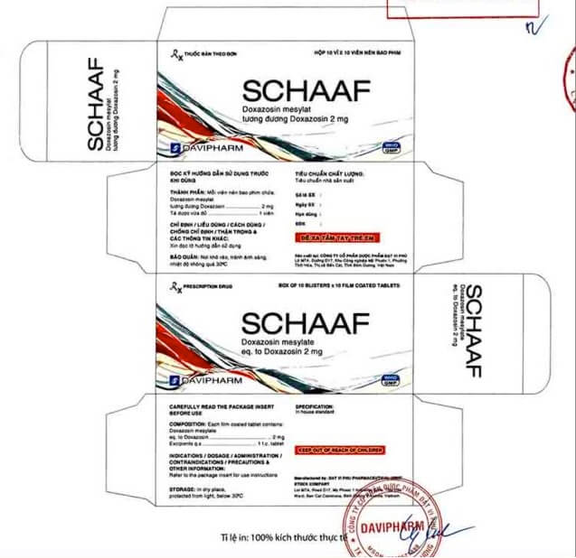 Schaaf là thuốc gì, có tác dụng gì Giá thuốc Schaaf 2mg bao nhiêu cách sử dụng hình 2