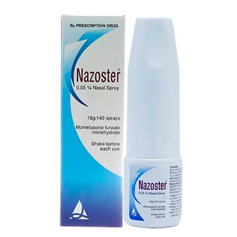 Nazoster là thuốc gì? Giá bao nhiêu? Thuốc xịt mũi Nazoster 0.05 có tốt không? Tác dụng phụ? Cách dùng? hình 1