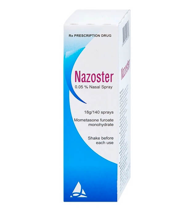 Nazoster là thuốc gì? Giá bao nhiêu? Thuốc xịt mũi Nazoster 0.05 có tốt không? Tác dụng phụ? Cách dùng? hình 4