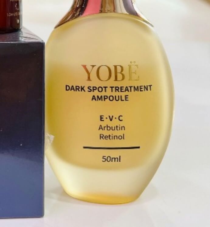 Tinh chất trắng da Yobe Dark Spot Treatment Ampoule EVC có tốt không giá bao nhiêu review hình 10
