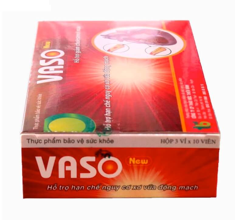 Vaso New là thuốc gì có tốt không giá bao nhiêu công dụng cách dùng hình 20