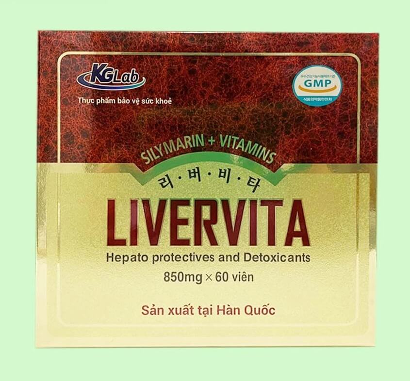 Livervita là thuốc gì Thuốc bổ gan giá bao nhiêu có tác dụng gì hình 5