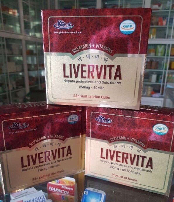 Livervita là thuốc gì Thuốc bổ gan giá bao nhiêu có tác dụng gì hình 14