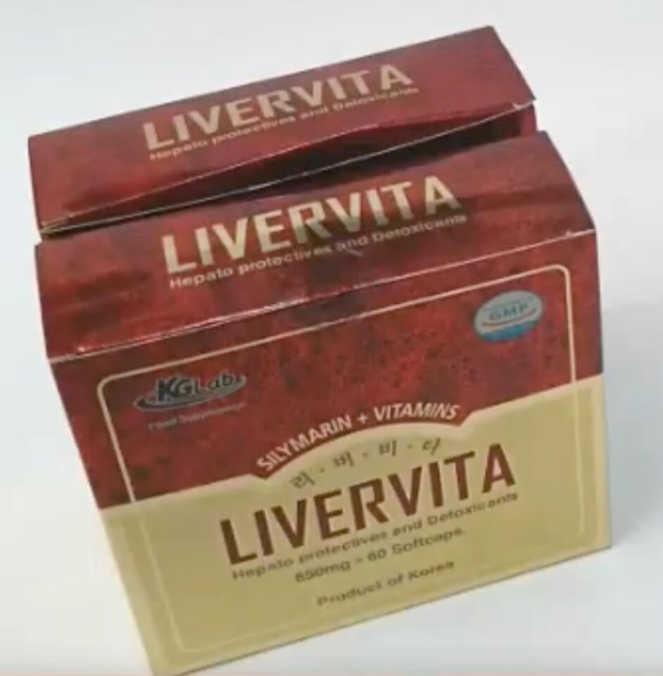 Livervita là thuốc gì Thuốc bổ gan giá bao nhiêu có tác dụng gì hình 23