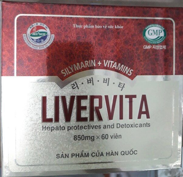 Livervita là thuốc gì Thuốc bổ gan giá bao nhiêu có tác dụng gì hình 12