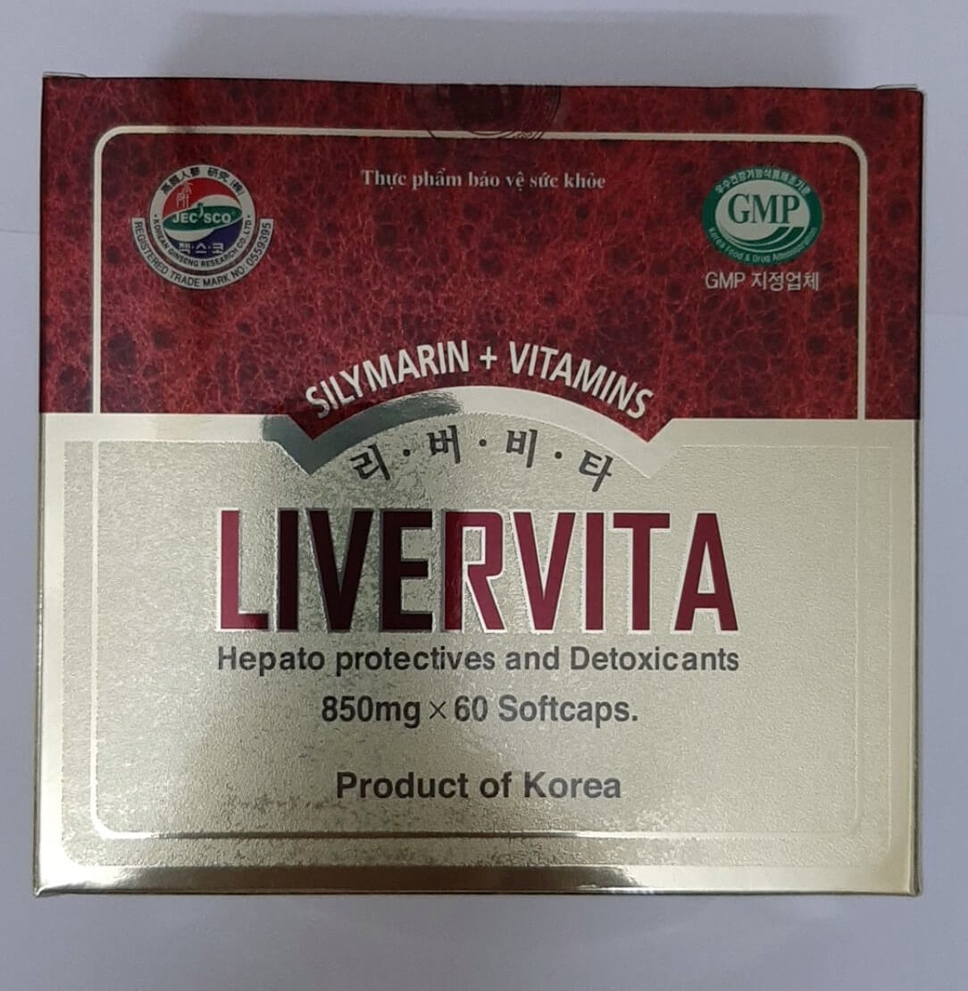 Livervita là thuốc gì Thuốc bổ gan giá bao nhiêu có tác dụng gì hình 13