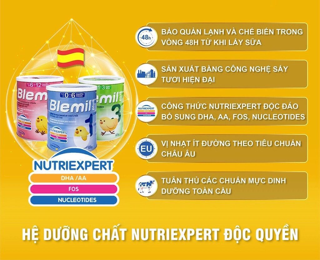 Sữa Blemil có tốt không có tăng cân tăng chiều cao không ưu nhược điểm hình 6