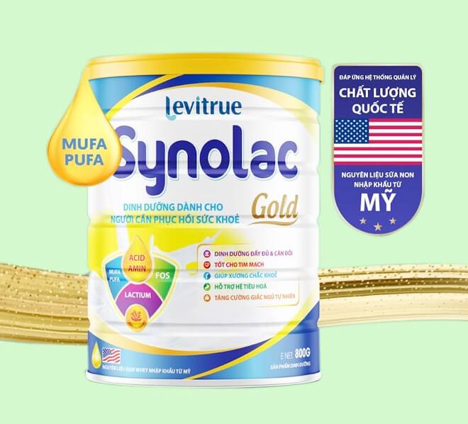 Sữa Synolac Gold có tốt không giá bao nhiêu trị mất ngủ hình 11