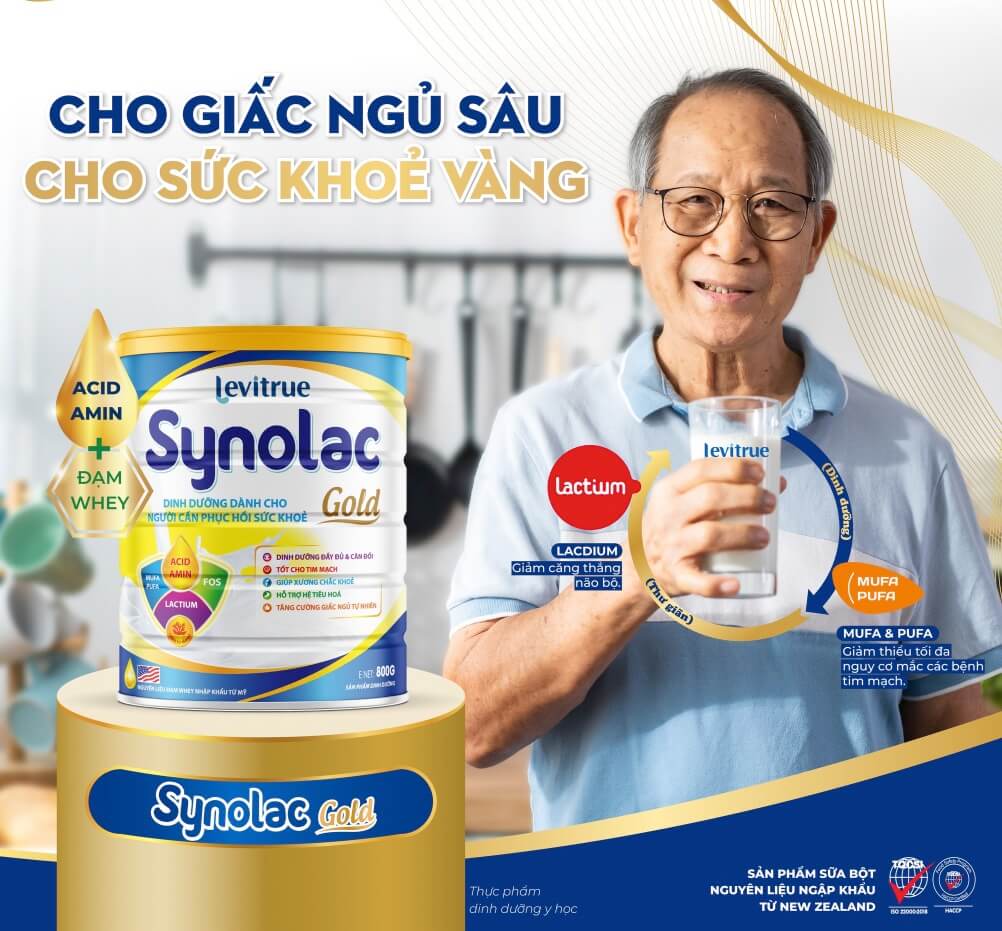 Sữa Synolac Gold có tốt không giá bao nhiêu trị mất ngủ hình 15