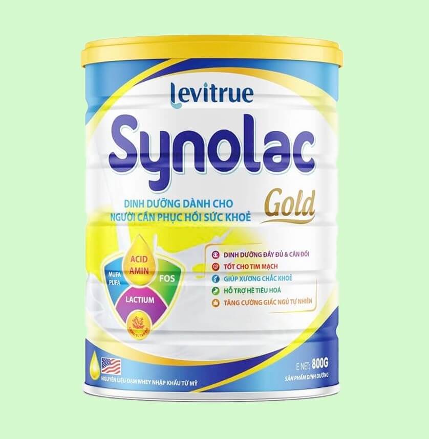 Sữa Synolac Gold có tốt không giá bao nhiêu trị mất ngủ hình 2