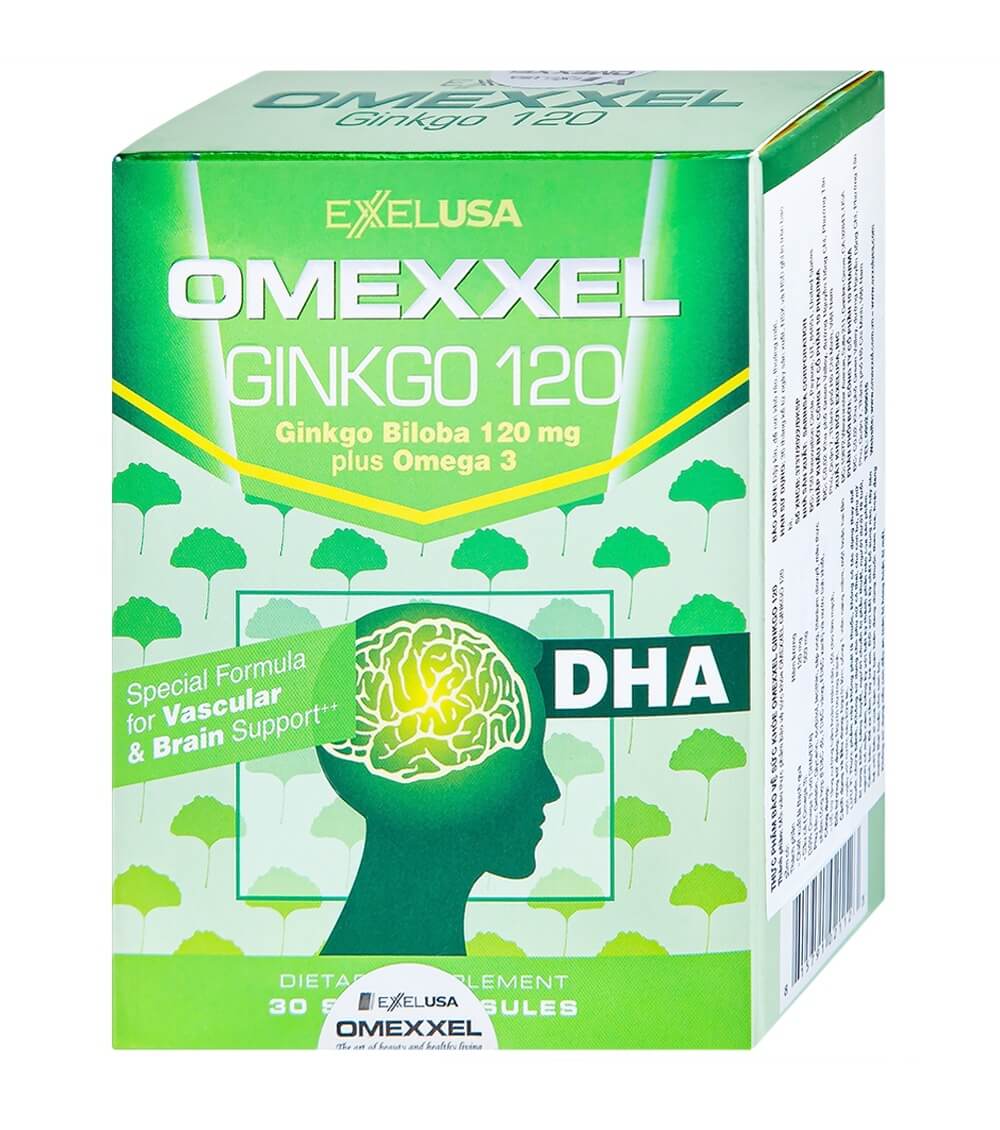 Omexxel Ginkgo 120 là thuốc gì có tác dụng gì có tốt không thành phần giá bao nhiêu hình 4