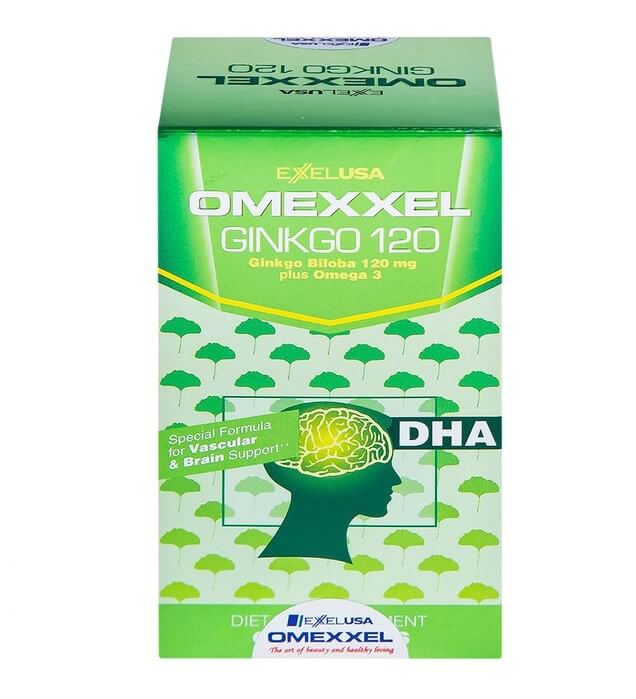 Omexxel Ginkgo 120 là thuốc gì có tác dụng gì có tốt không thành phần giá bao nhiêu hình 7