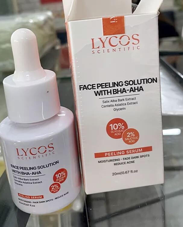 Review sản phẩm peel da Lycos có tốt không giá bao nhiêu của nước nào cách sử dụng hình 9