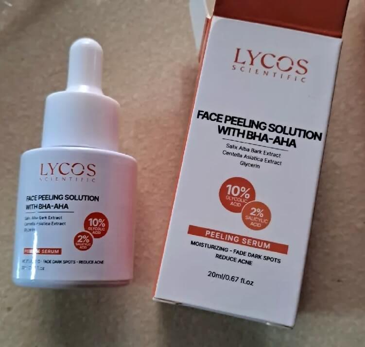 Review sản phẩm peel da Lycos có tốt không giá bao nhiêu của nước nào cách sử dụng hình 11