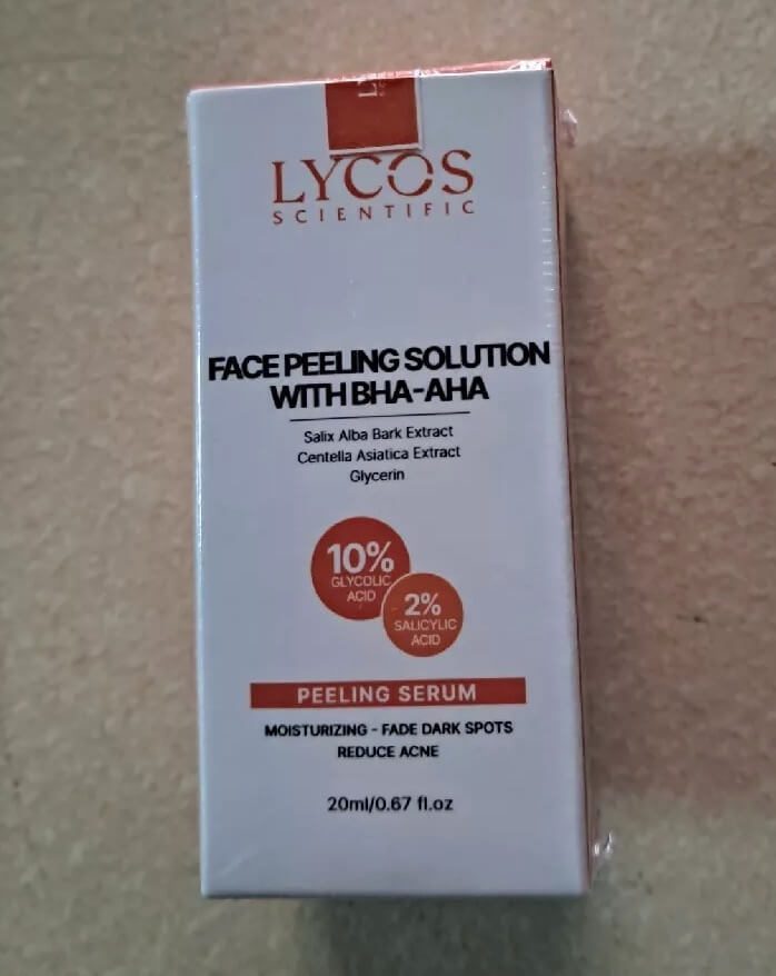 Review sản phẩm peel da Lycos có tốt không giá bao nhiêu của nước nào cách sử dụng hình 12