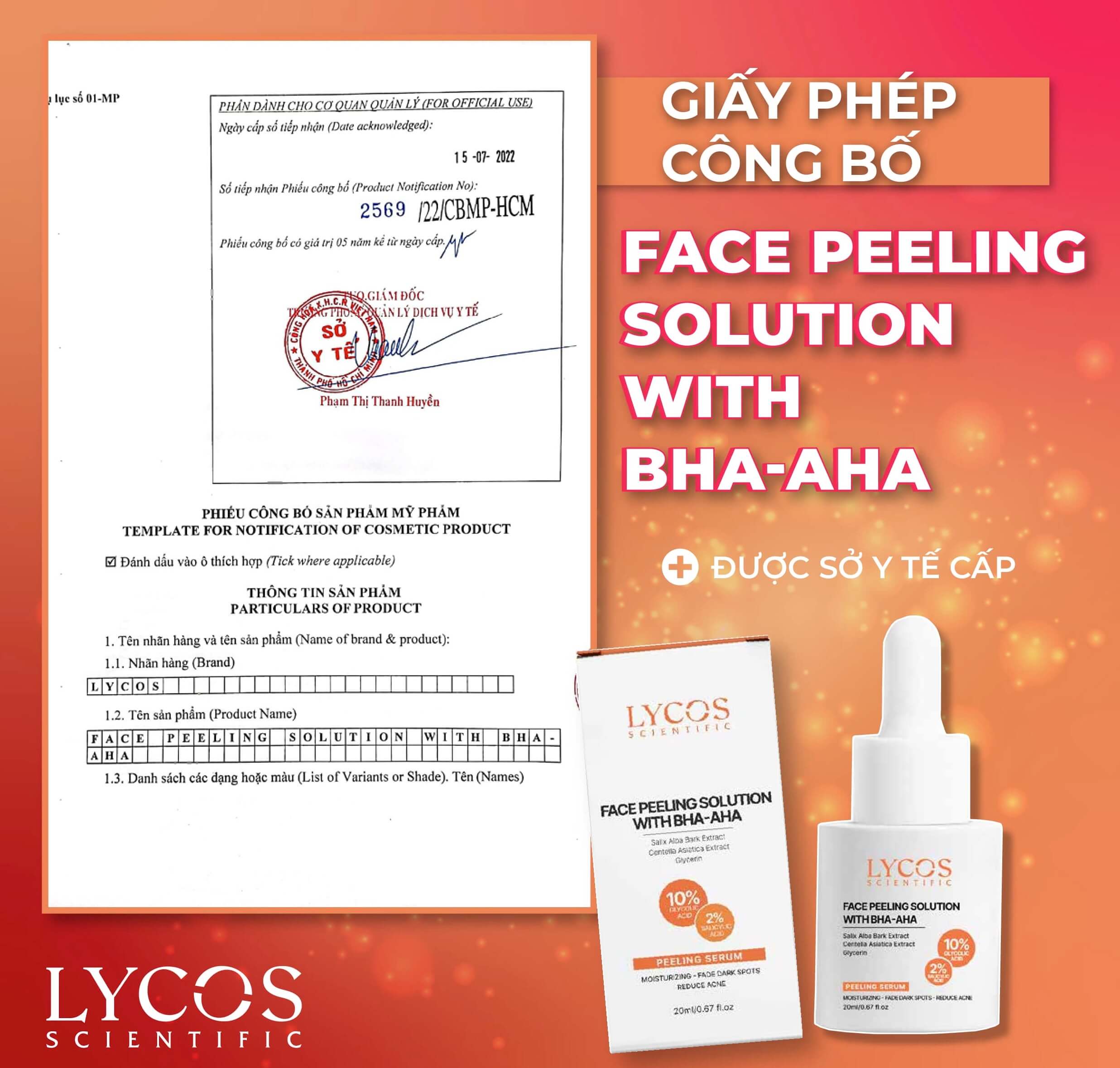 Review sản phẩm peel da Lycos có tốt không giá bao nhiêu của nước nào cách sử dụng hình 8