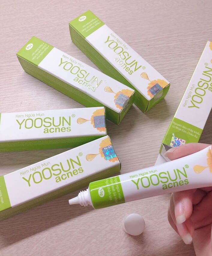 Review yoosun acnes có tốt không giá bao nhiêu tiền có trị mụn ẩn đẩy mụn công dụng có hiệu quả không bao nhiêu tuổi dùng được hình 10