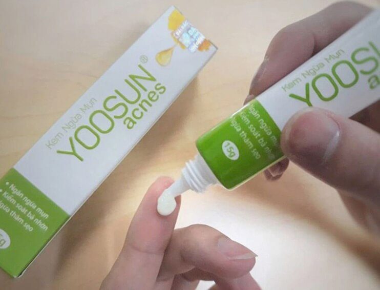 Review yoosun acnes có tốt không giá bao nhiêu tiền có trị mụn ẩn đẩy mụn công dụng có hiệu quả không bao nhiêu tuổi dùng được hình 12