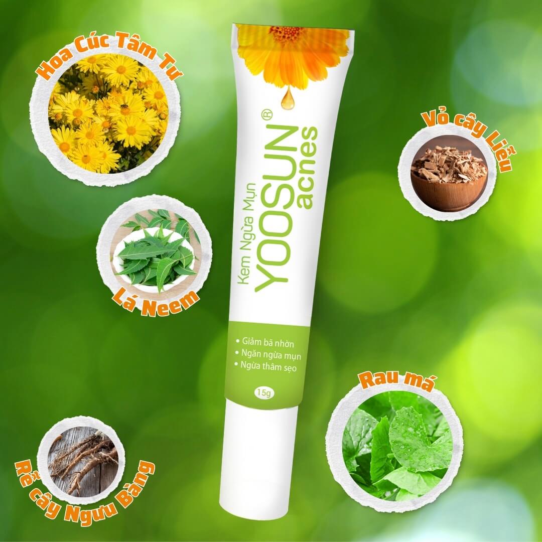 Review yoosun acnes có tốt không giá bao nhiêu tiền có trị mụn ẩn đẩy mụn công dụng có hiệu quả không bao nhiêu tuổi dùng được hình 17