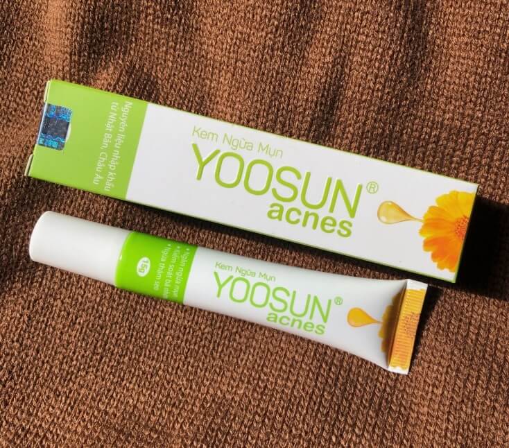 Review yoosun acnes có tốt không giá bao nhiêu tiền có trị mụn ẩn đẩy mụn công dụng có hiệu quả không bao nhiêu tuổi dùng được hình 18