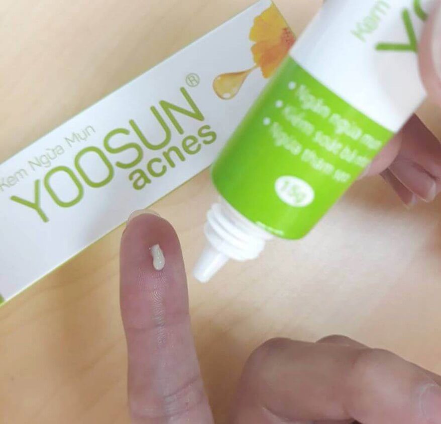 Review yoosun acnes có tốt không giá bao nhiêu tiền có trị mụn ẩn đẩy mụn công dụng có hiệu quả không bao nhiêu tuổi dùng được hình 19