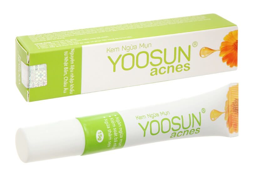 Review yoosun acnes có tốt không giá bao nhiêu tiền có trị mụn ẩn đẩy mụn công dụng có hiệu quả không bao nhiêu tuổi dùng được hình 2