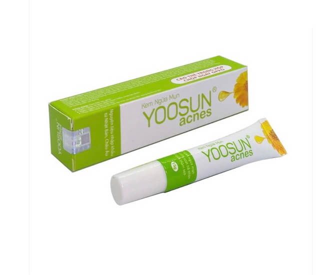 Review yoosun acnes có tốt không giá bao nhiêu tiền có trị mụn ẩn đẩy mụn công dụng có hiệu quả không bao nhiêu tuổi dùng được hình 8