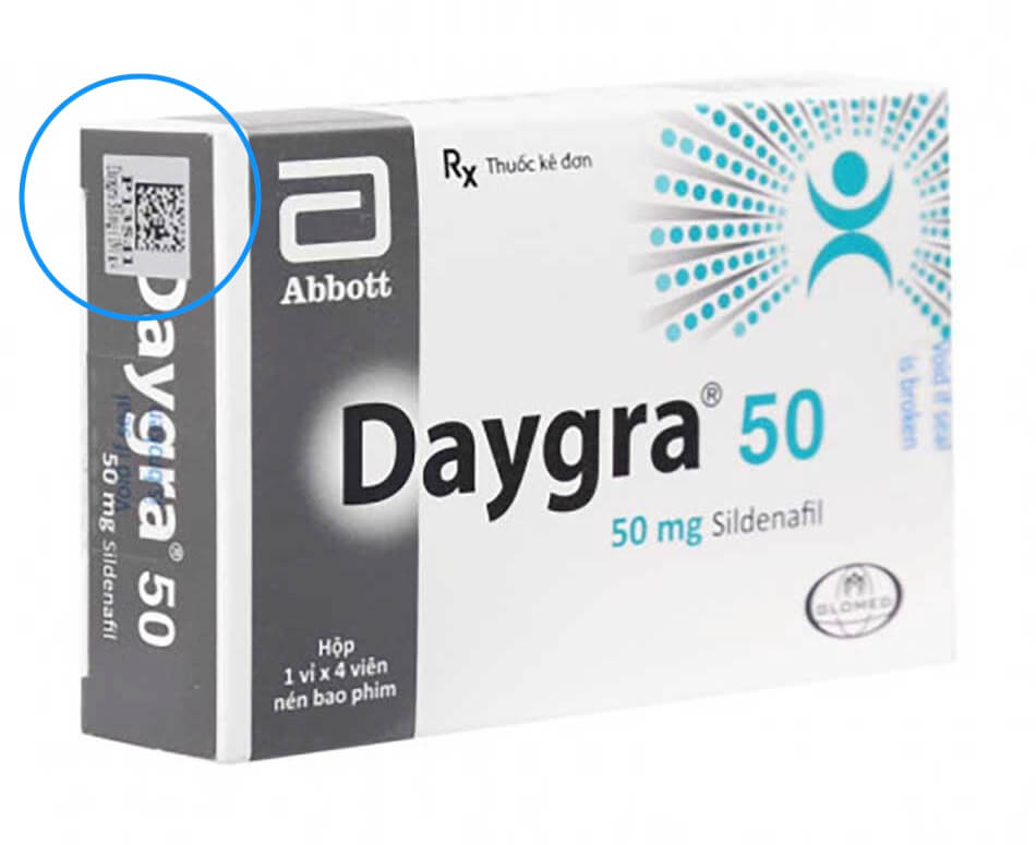 Daygra 50 là thuốc gì, có tốt không kéo dài được bao lâu tác dụng tác hại cách dùng hình 3