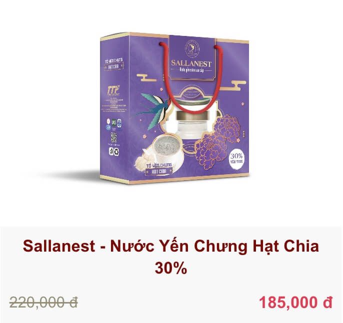 Yến sào Salanest có tốt không giá bao nhiêu hình 7