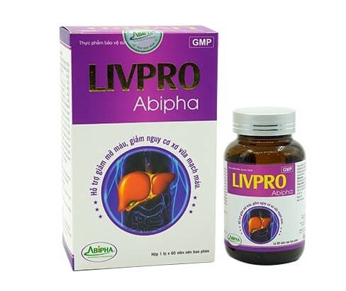Livpro Abipha hỗ trợ giảm mỡ máu, mỡ gan, giảm nguy cơ xơ vữa mạch máu, gan nhiễm mỡ hình 12